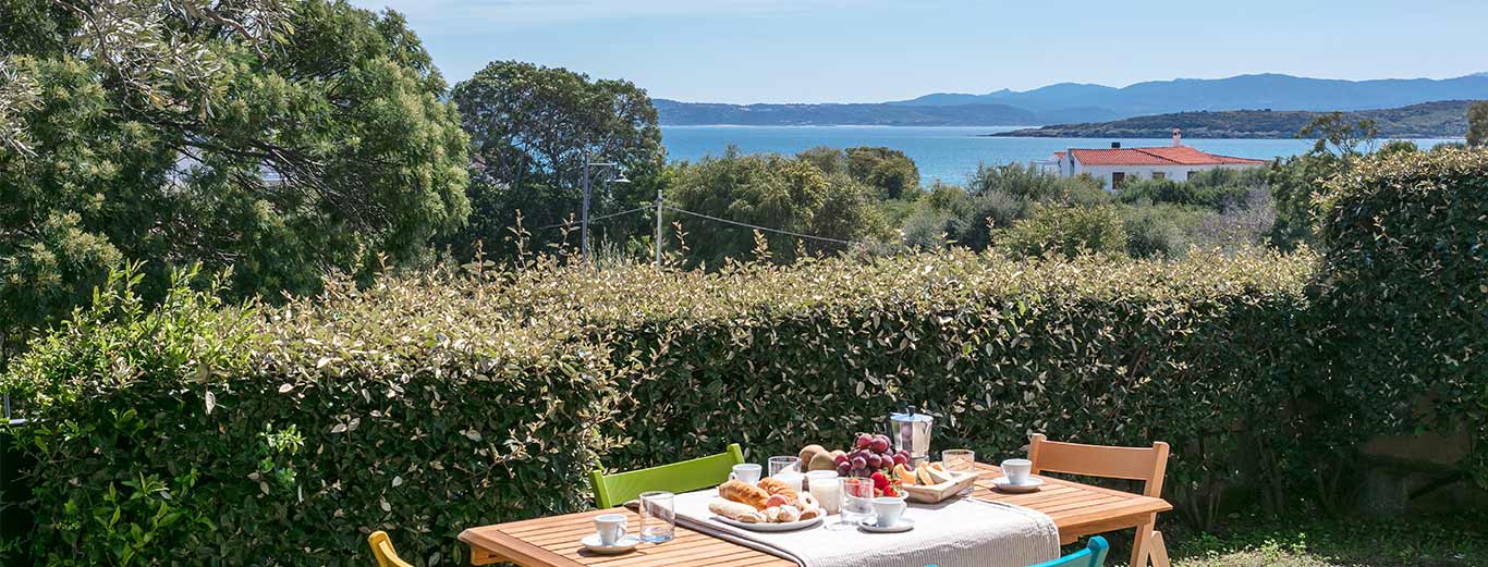 Apartments with sea view in Sardinia